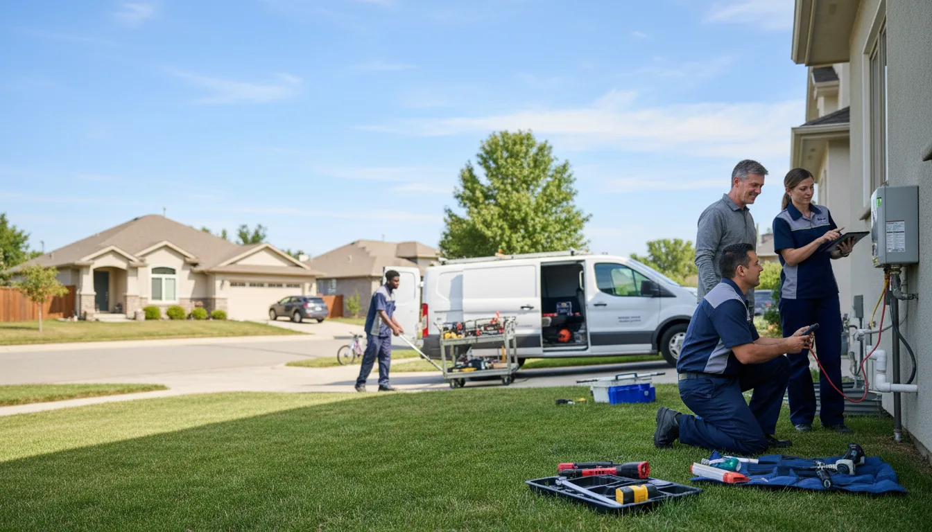 Tankless water heater service in White, PA
